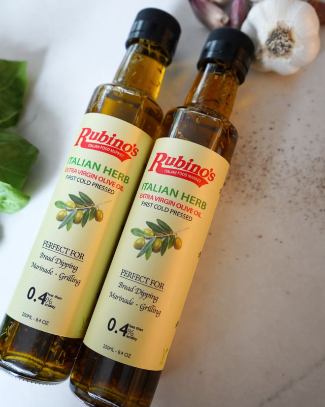 Rubino’s Italian Herb Extra Virgin Olive Oil