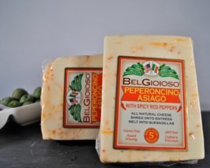 Belgioioso Pepperoncino Asiago Cheese 5oz