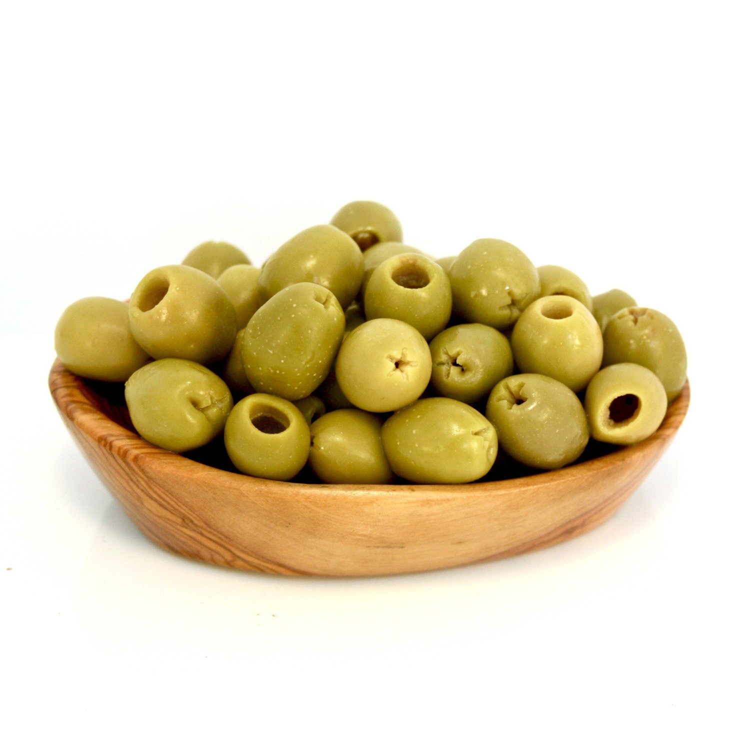 Pitted Green Sicilian Olives - 1/2Lb