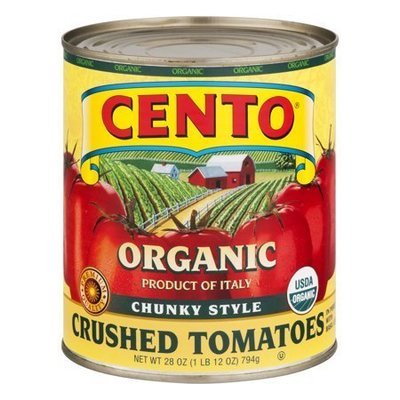 Cento Organic Chunky Style Crushed Tomatoes 28oz