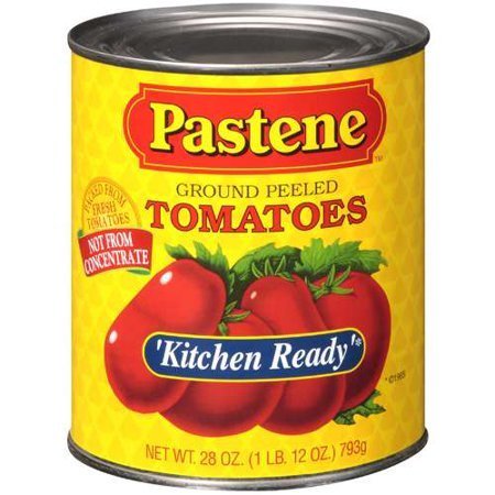 Pastene Ground Peeled Tomatoes