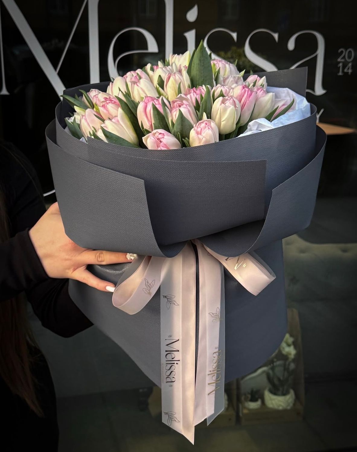 Bouquet of Tulips "Blush"