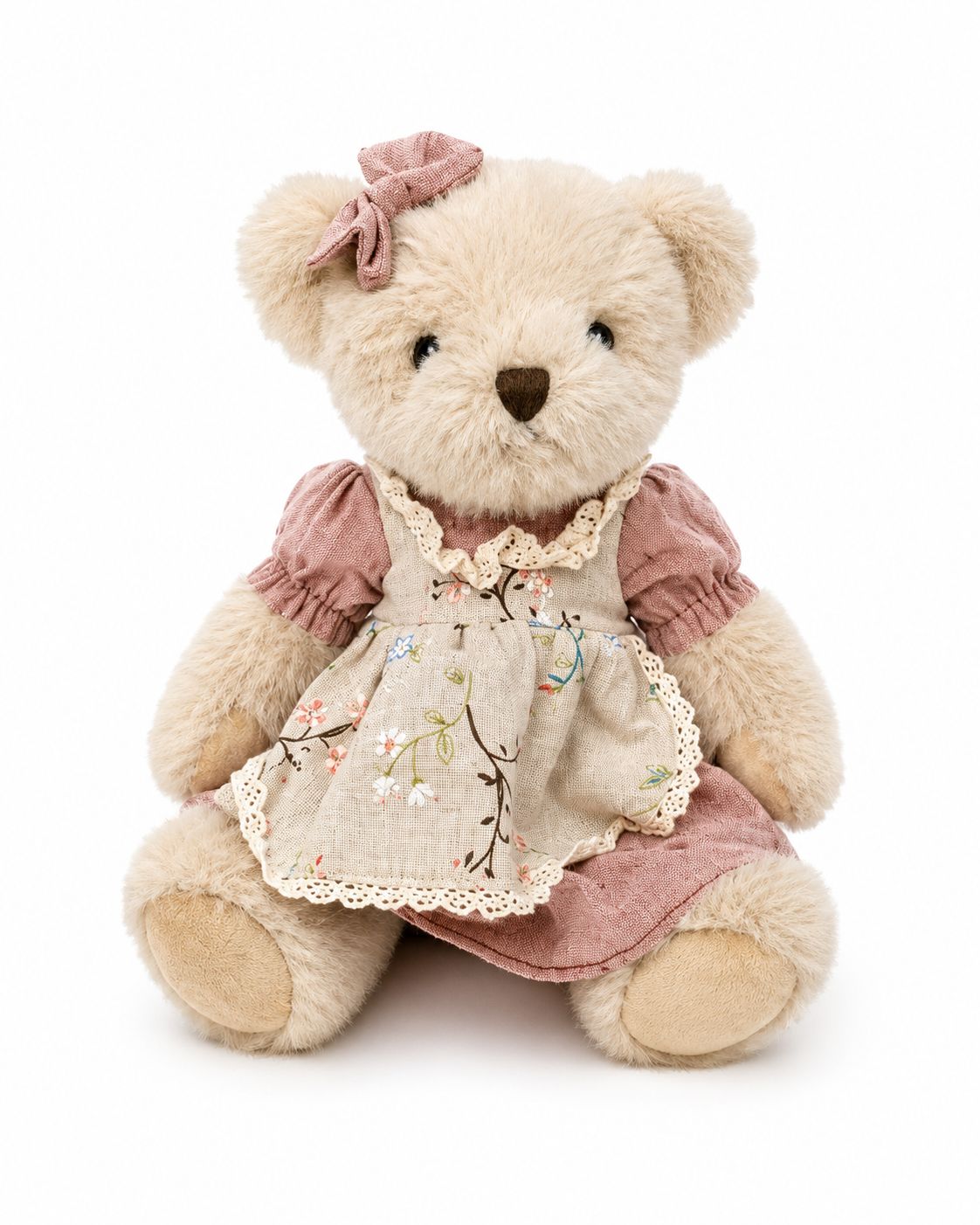Teddy bear in a box