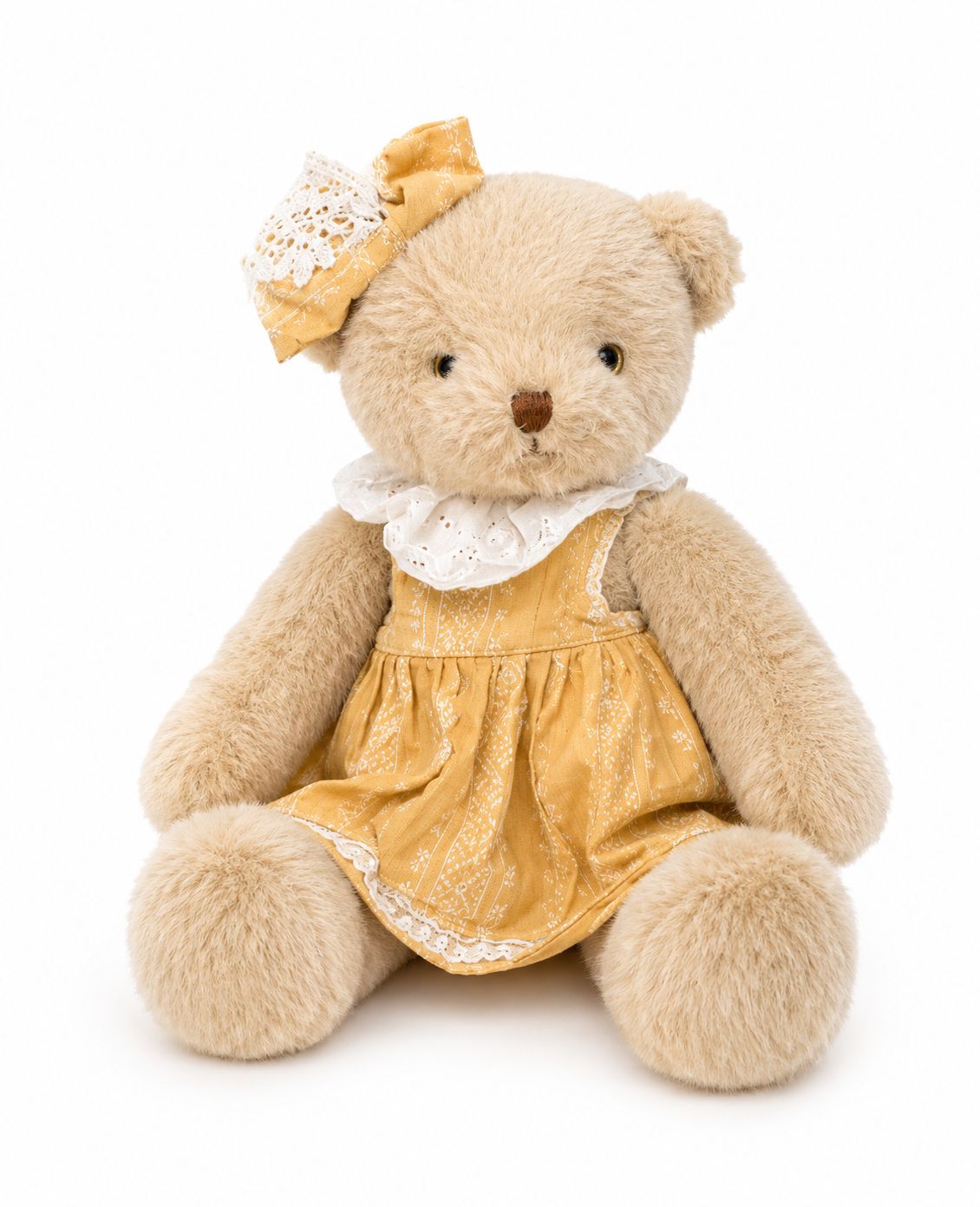 Teddy bear in a box