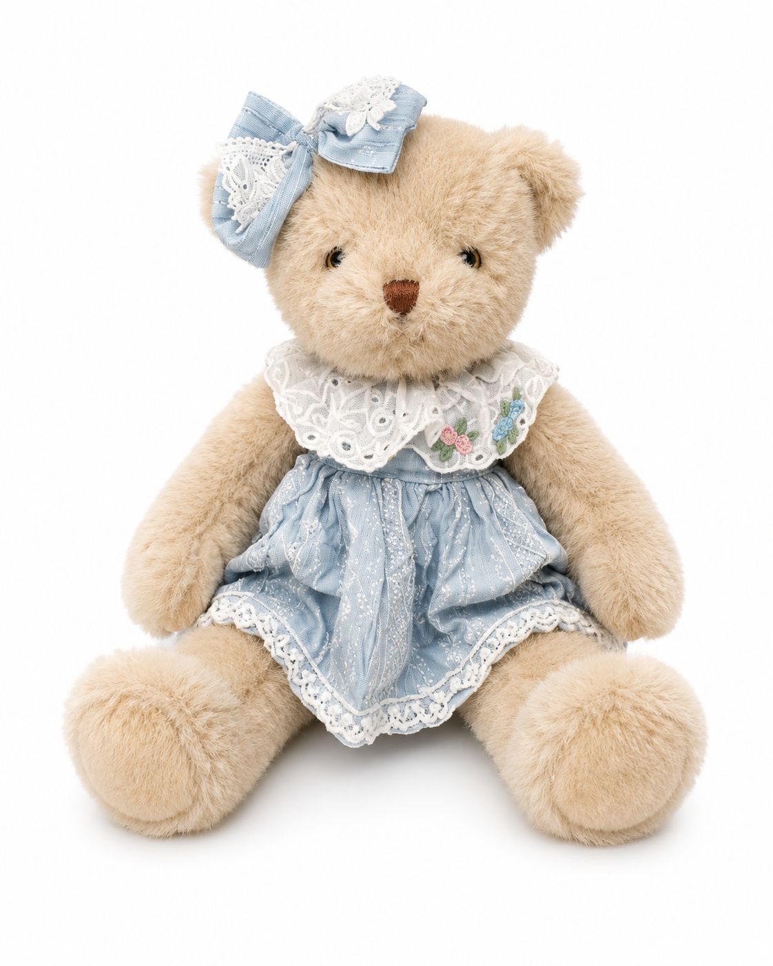 Teddy bear in a box