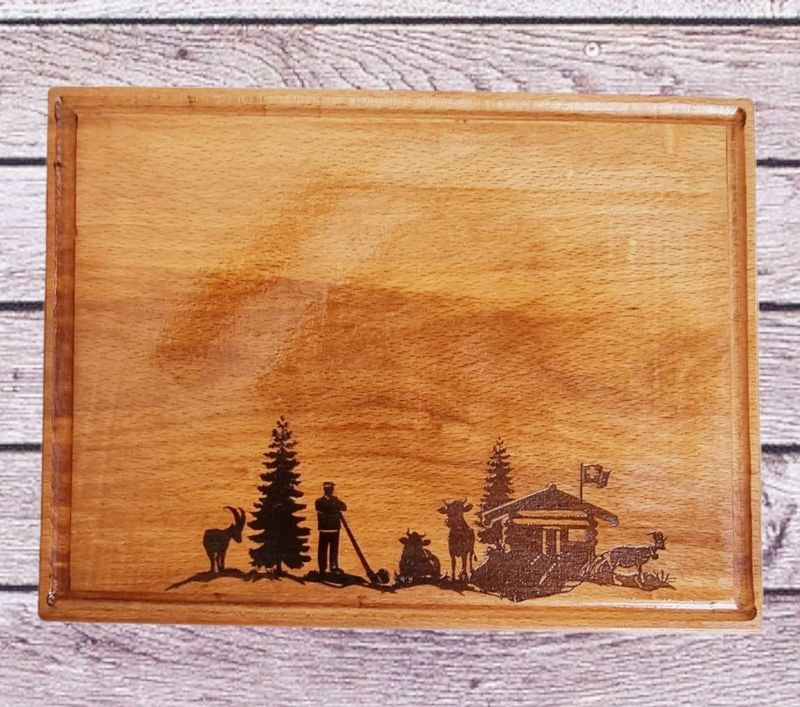 Planche à découper en bois massif (Hêtre)