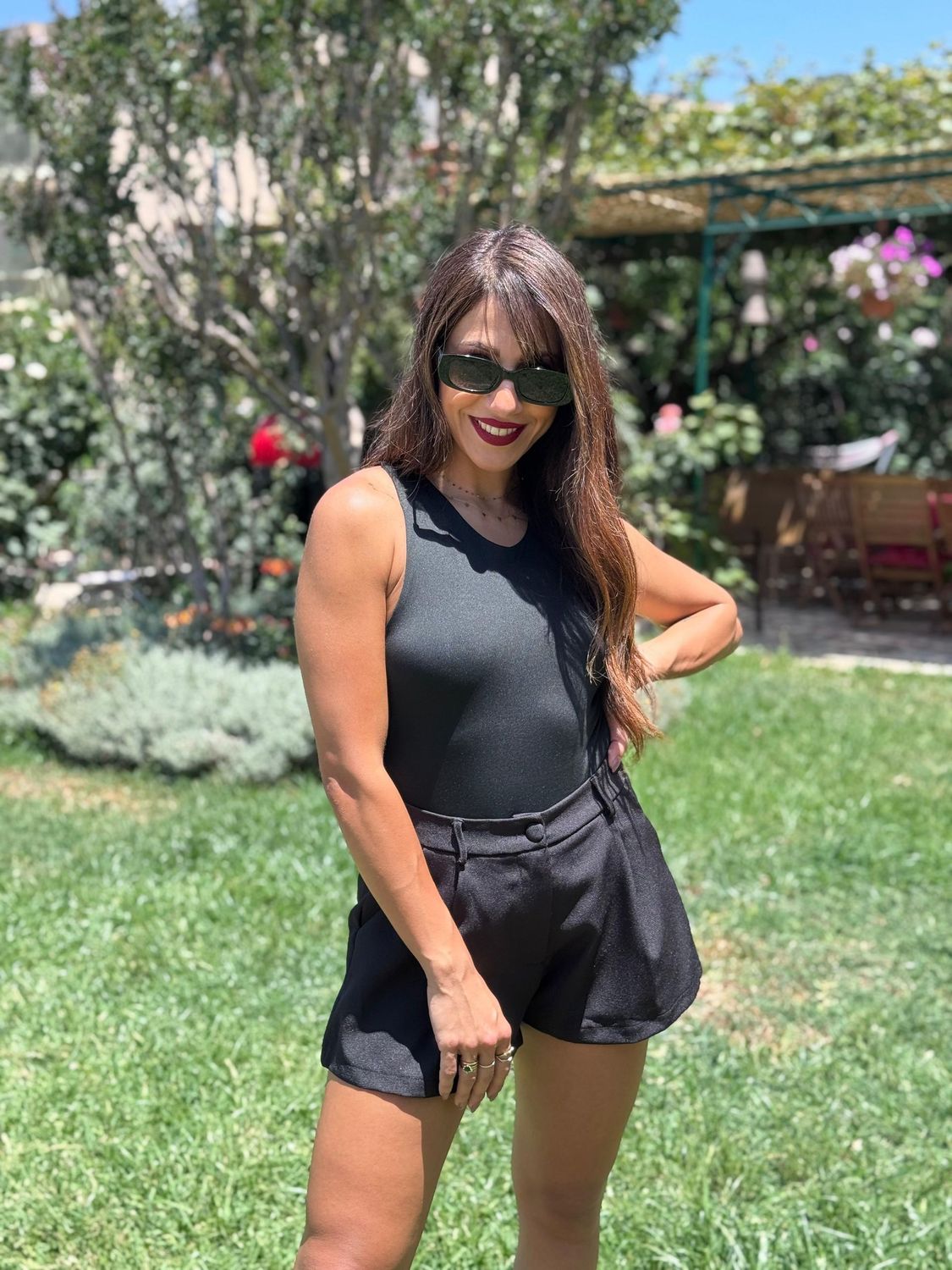 Flirty Bodysuit Black