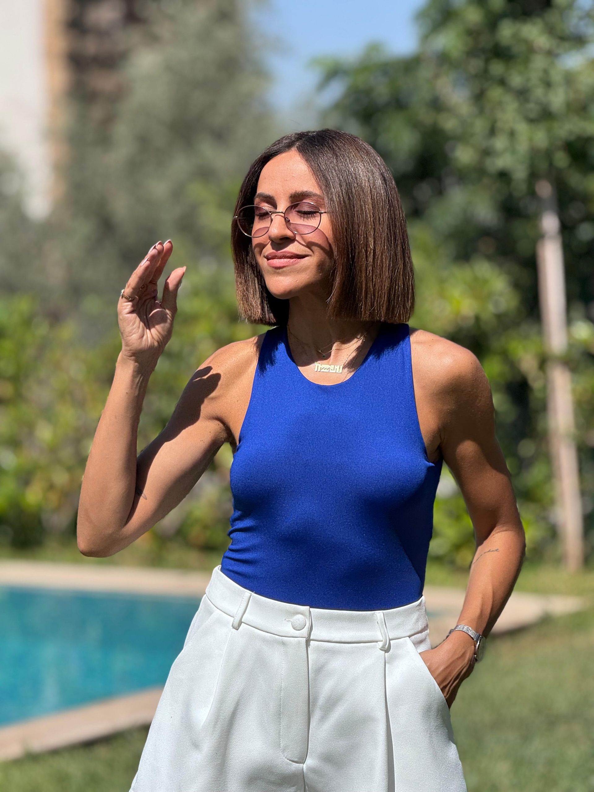 Flirty Bodysuit Blue