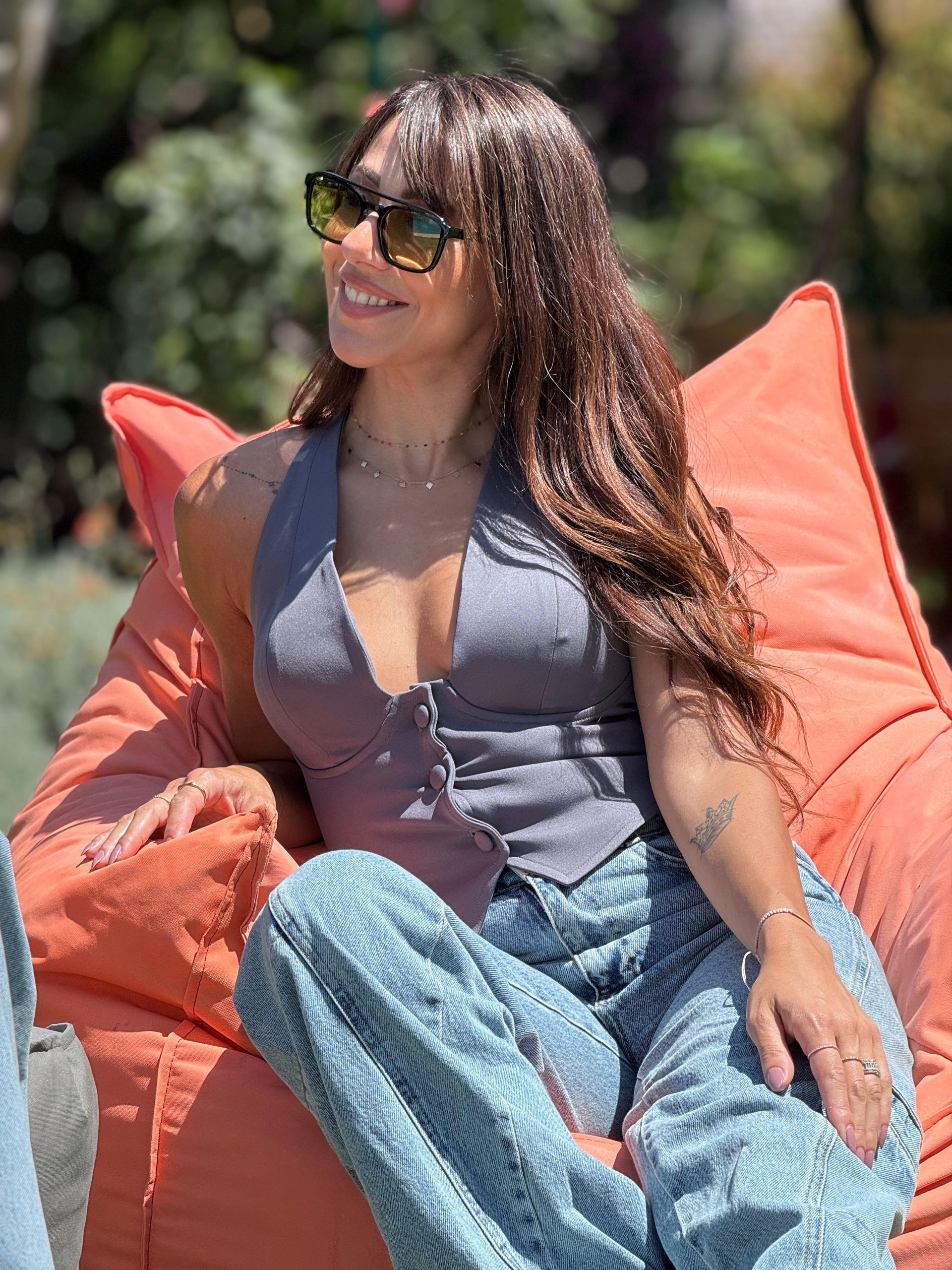 Dreamy Corset Top Grey