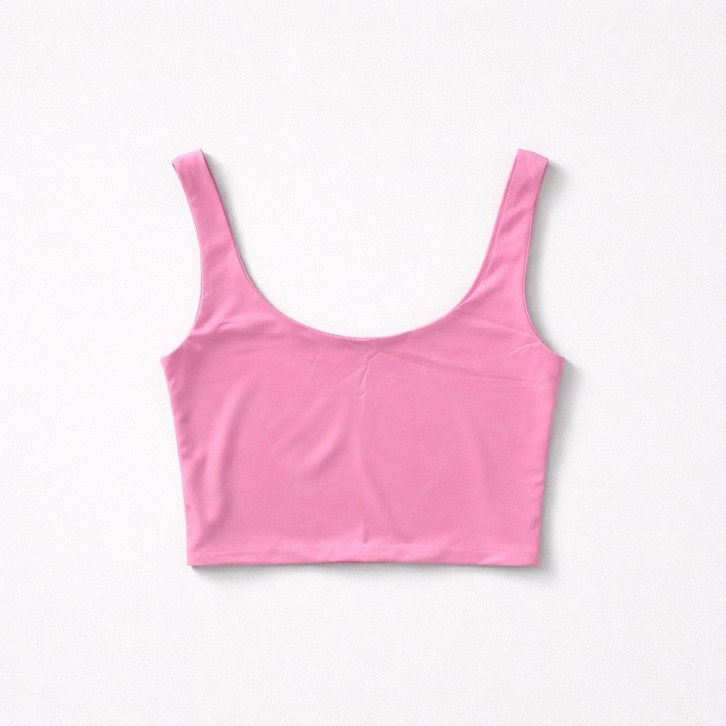 Basic Crop Top Light Pink