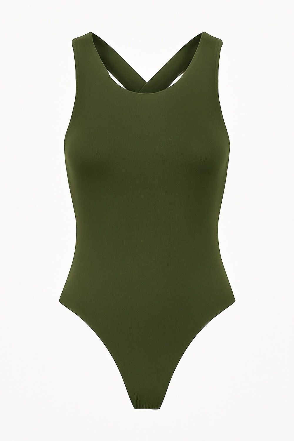Flirty Bodysuit Olive Green