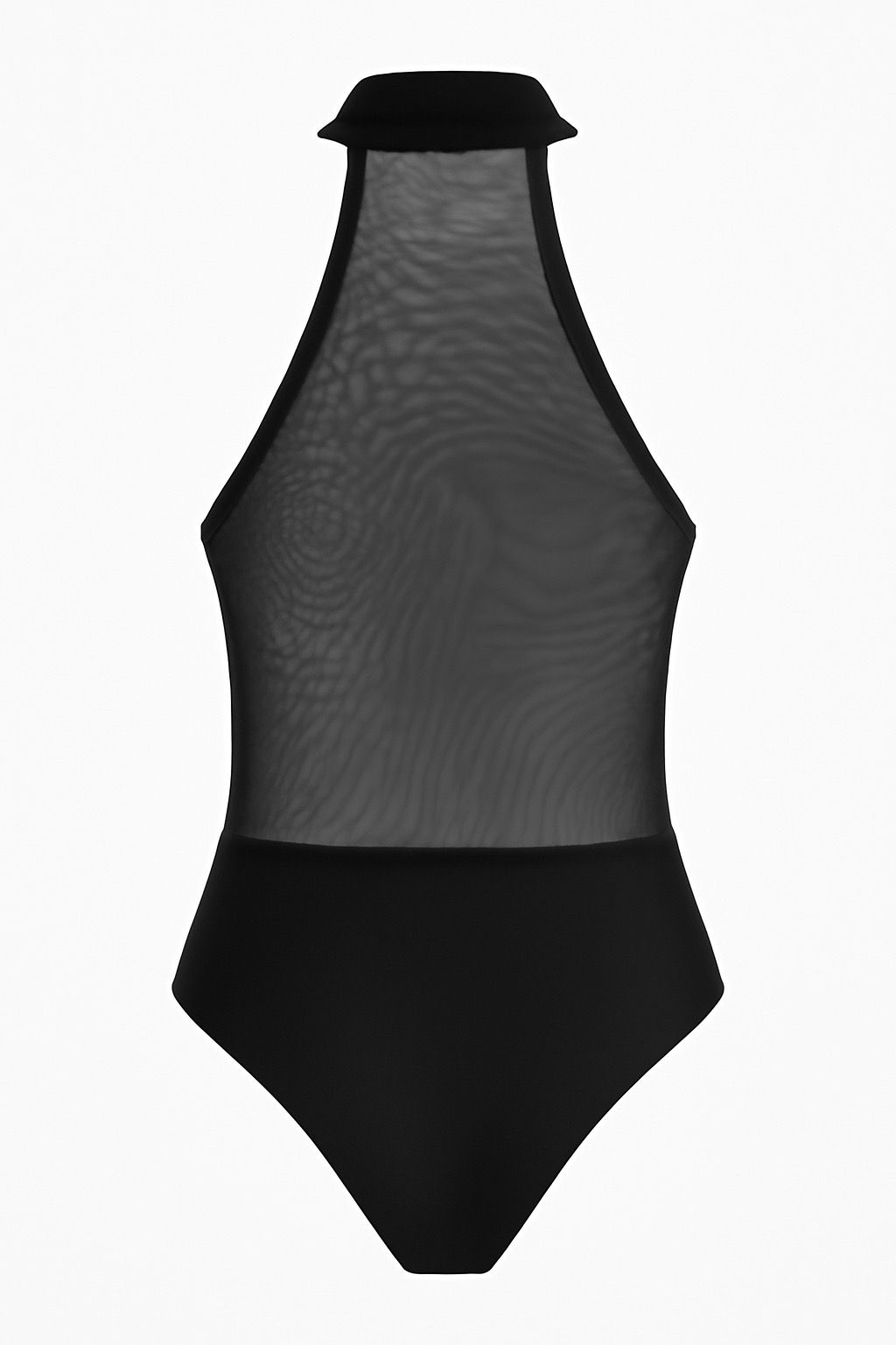 Sheer Bodysuit Black