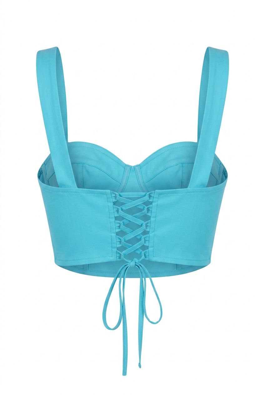 Corset Aqua Blue
