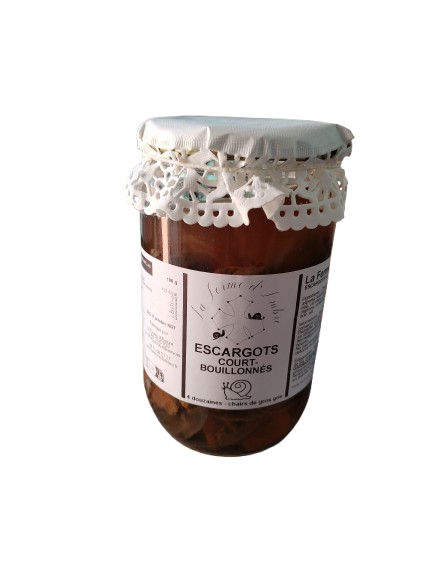 ESCARGOTS court-bouillonnés