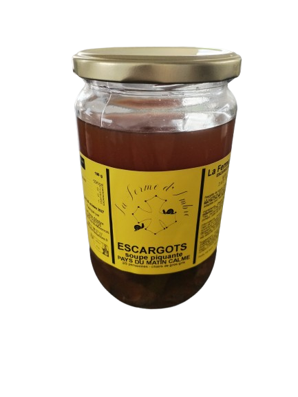 ESCARGOTS en soupe piquante