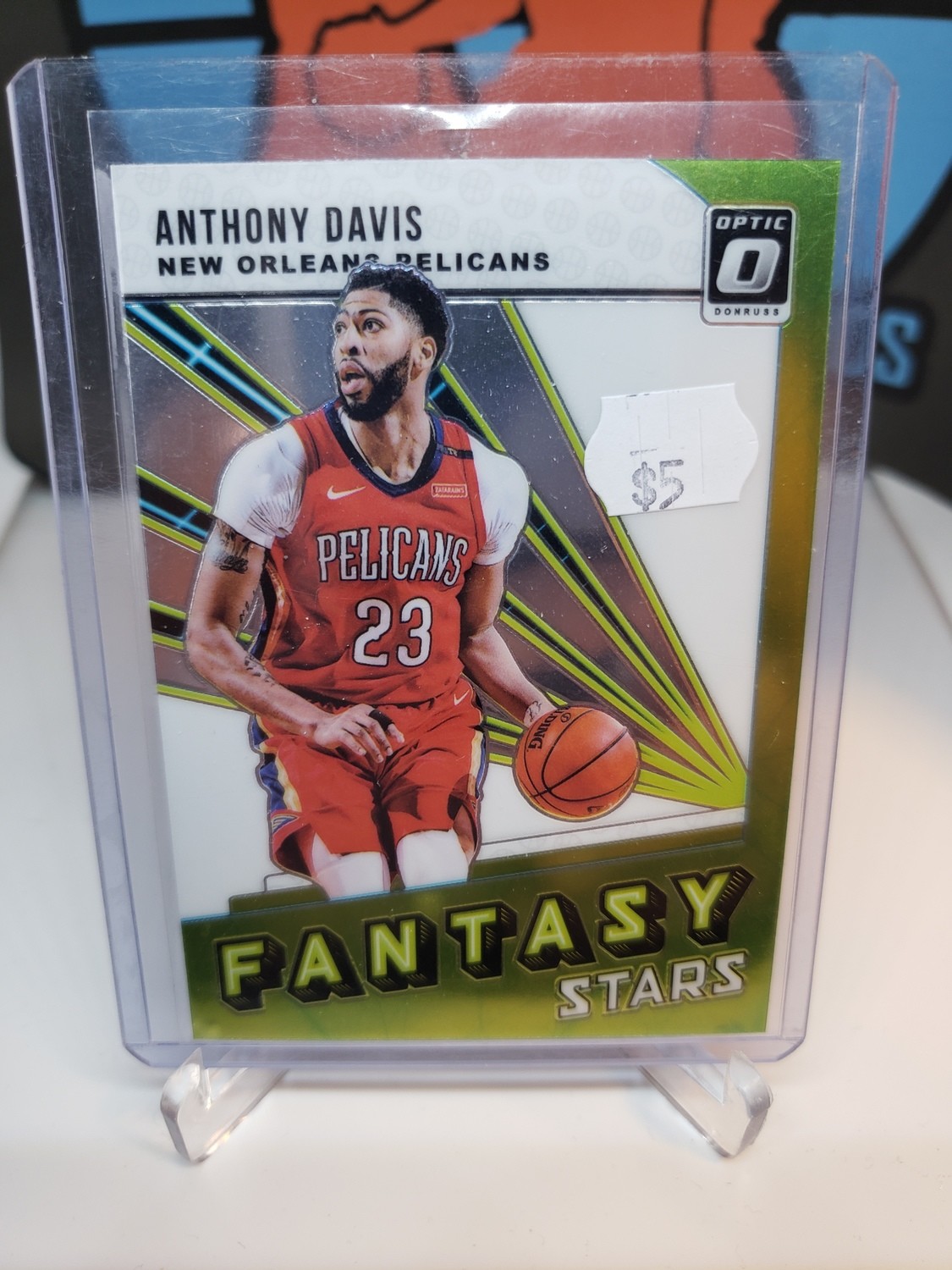 Anthony Davis 2018-19 Donruss Optic Fantasy Stars Insert #1