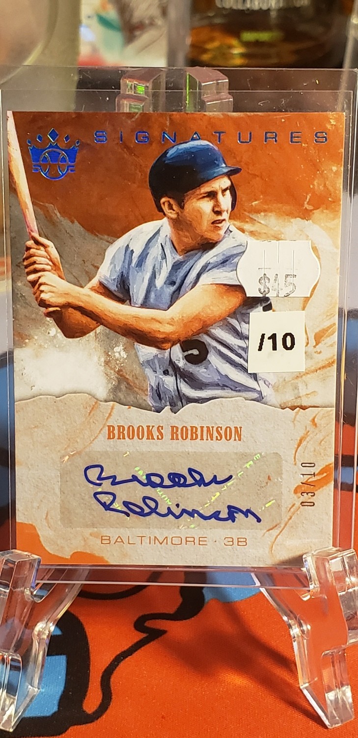 Brooks Robinson 2018 Diamond Kings Signatures #S-BR  /10