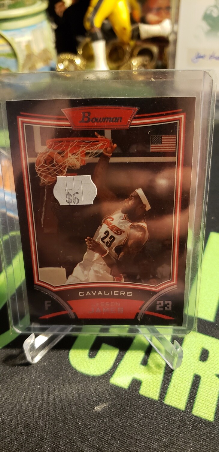 Lebron James 2008 Bowman #3