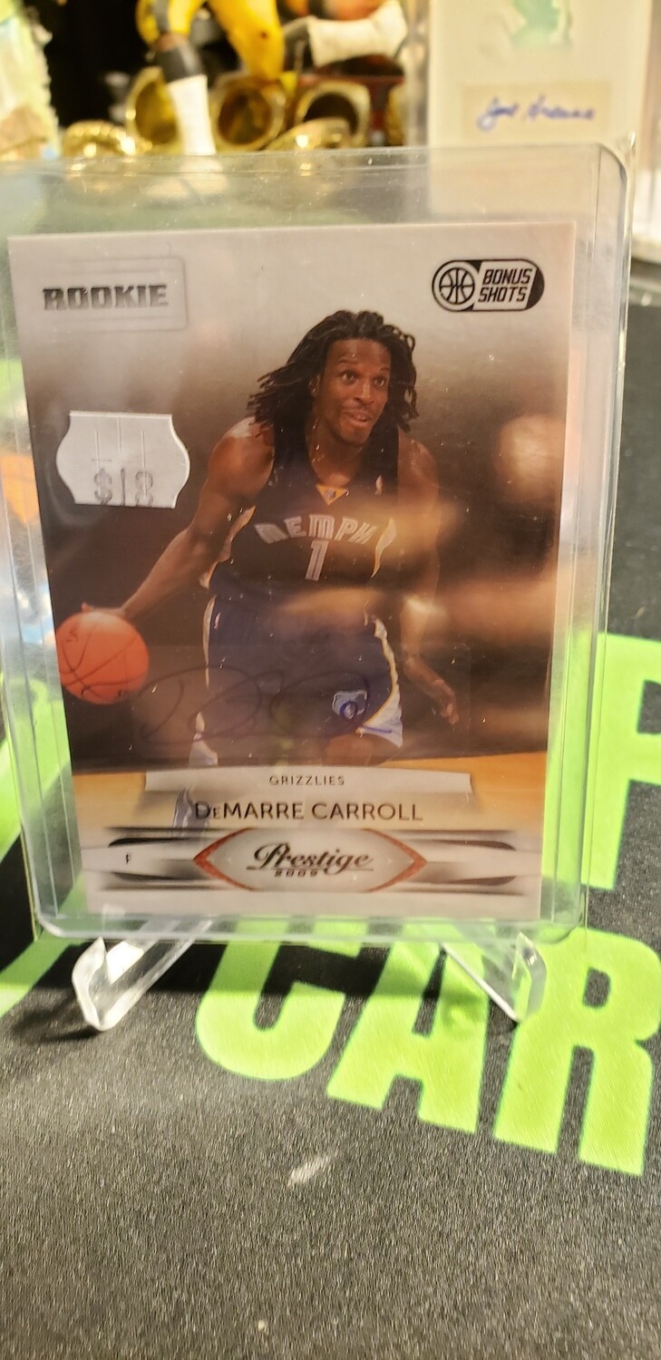 DeMarre Carroll 2009 Panini Prestige Bonus Shots RC Auto #177 /50