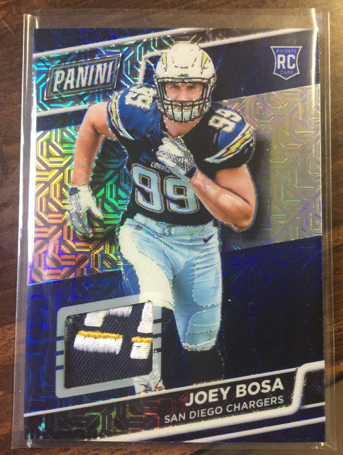 Bosa 2016 Panini National VIP RC Patch #51 {4/25}