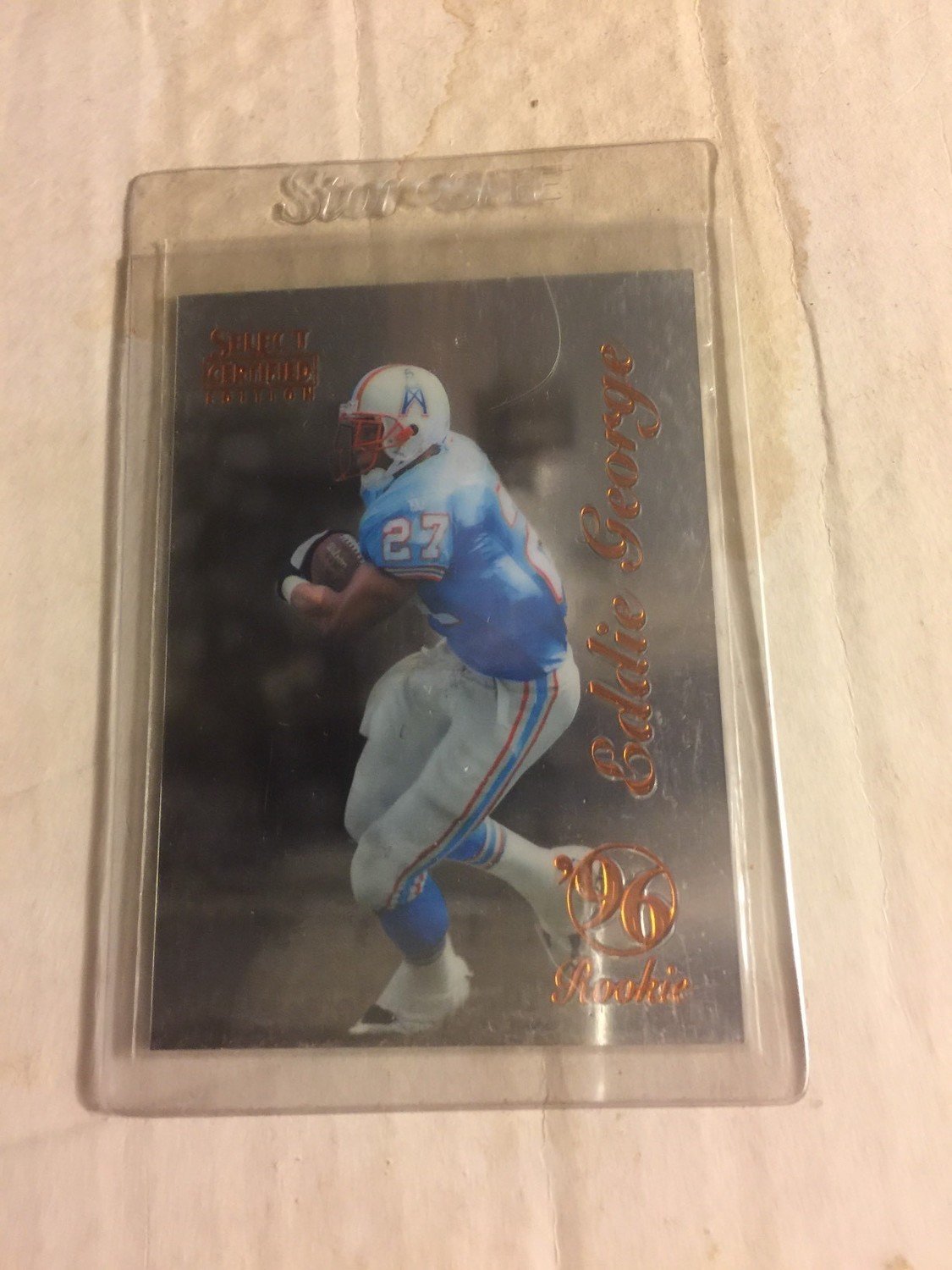 Eddie George 1996 Select Certified #100