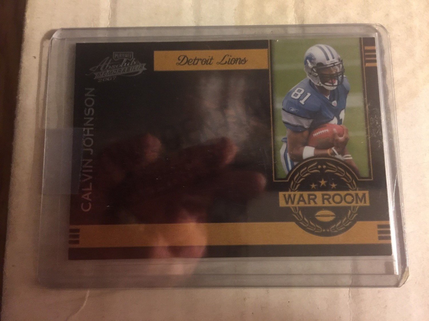 Calvin Johnson 2007 Playoff Absolute War Room{3/100}