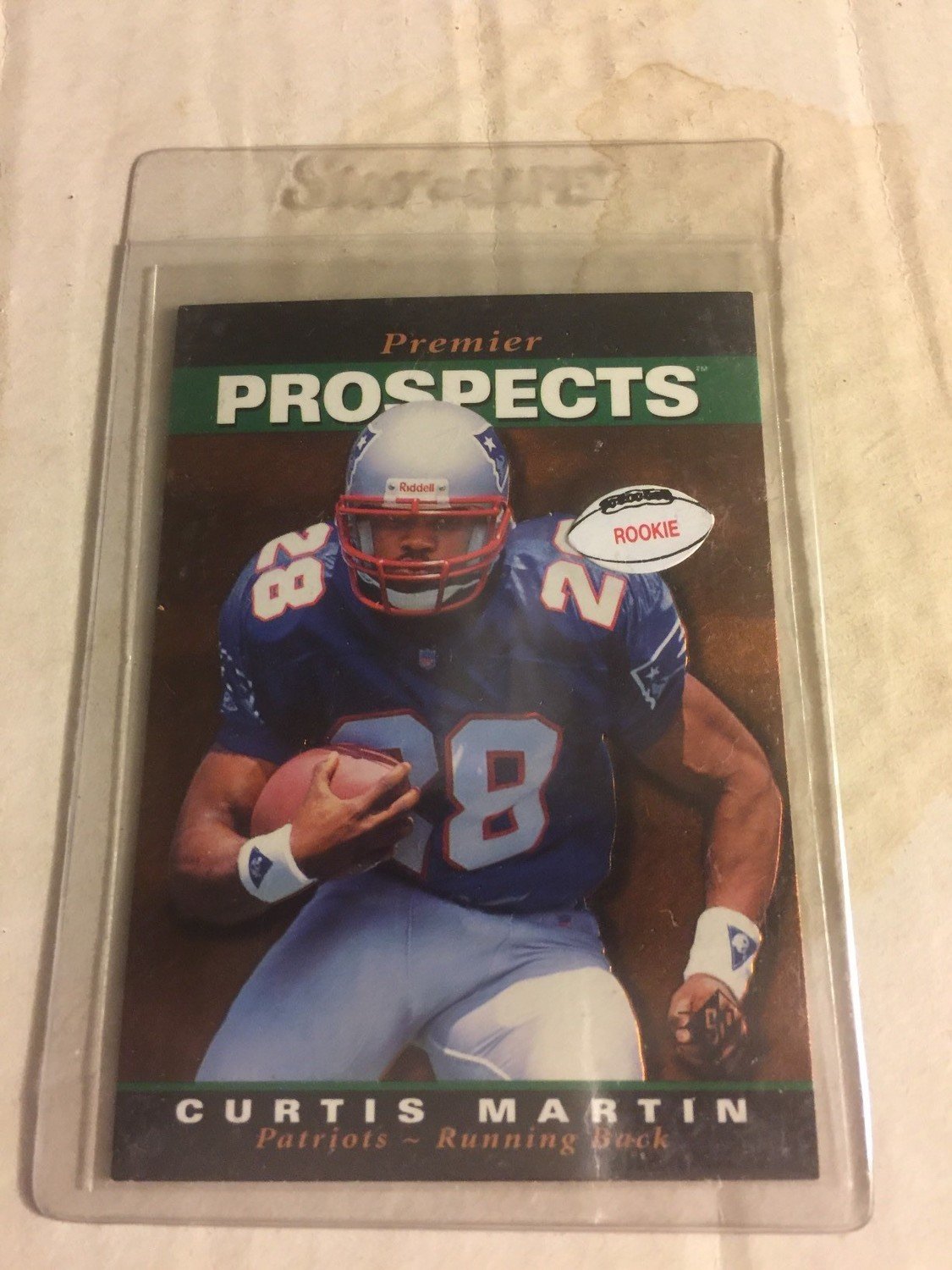 Curtis Martin 1995 SP RC #3