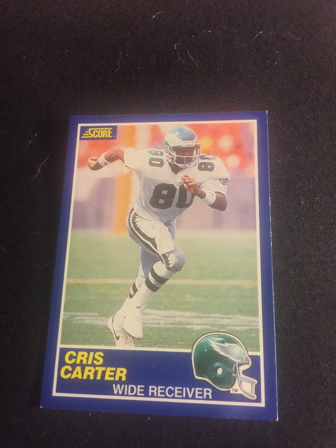 Cris Carter 1989 Score RC #72