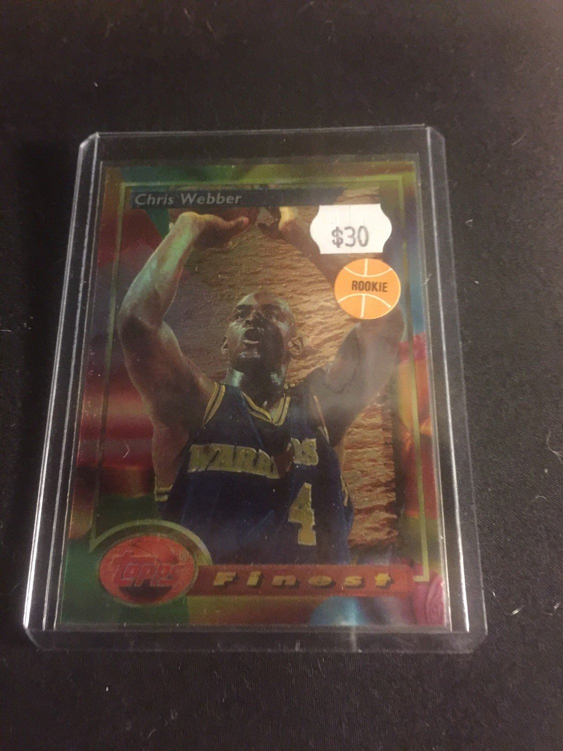 Chris Webber 1993 Finest RC #212