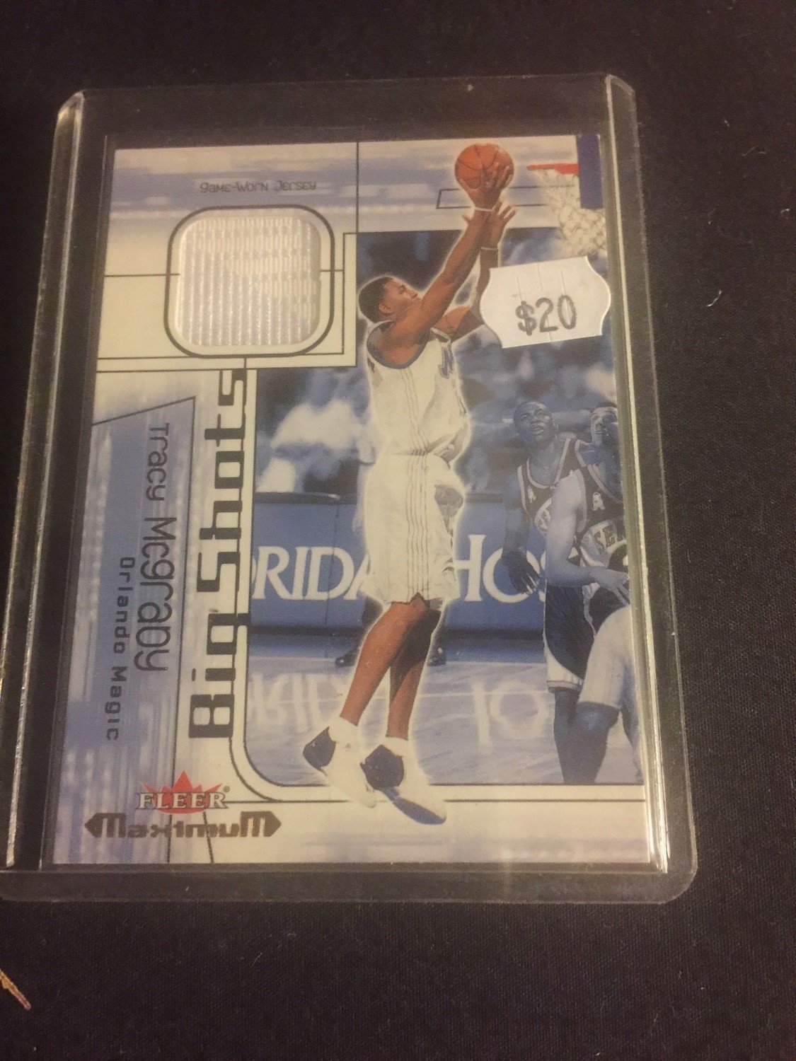 Tracy McGrady 2002 Fleer Maximum GU Jersey