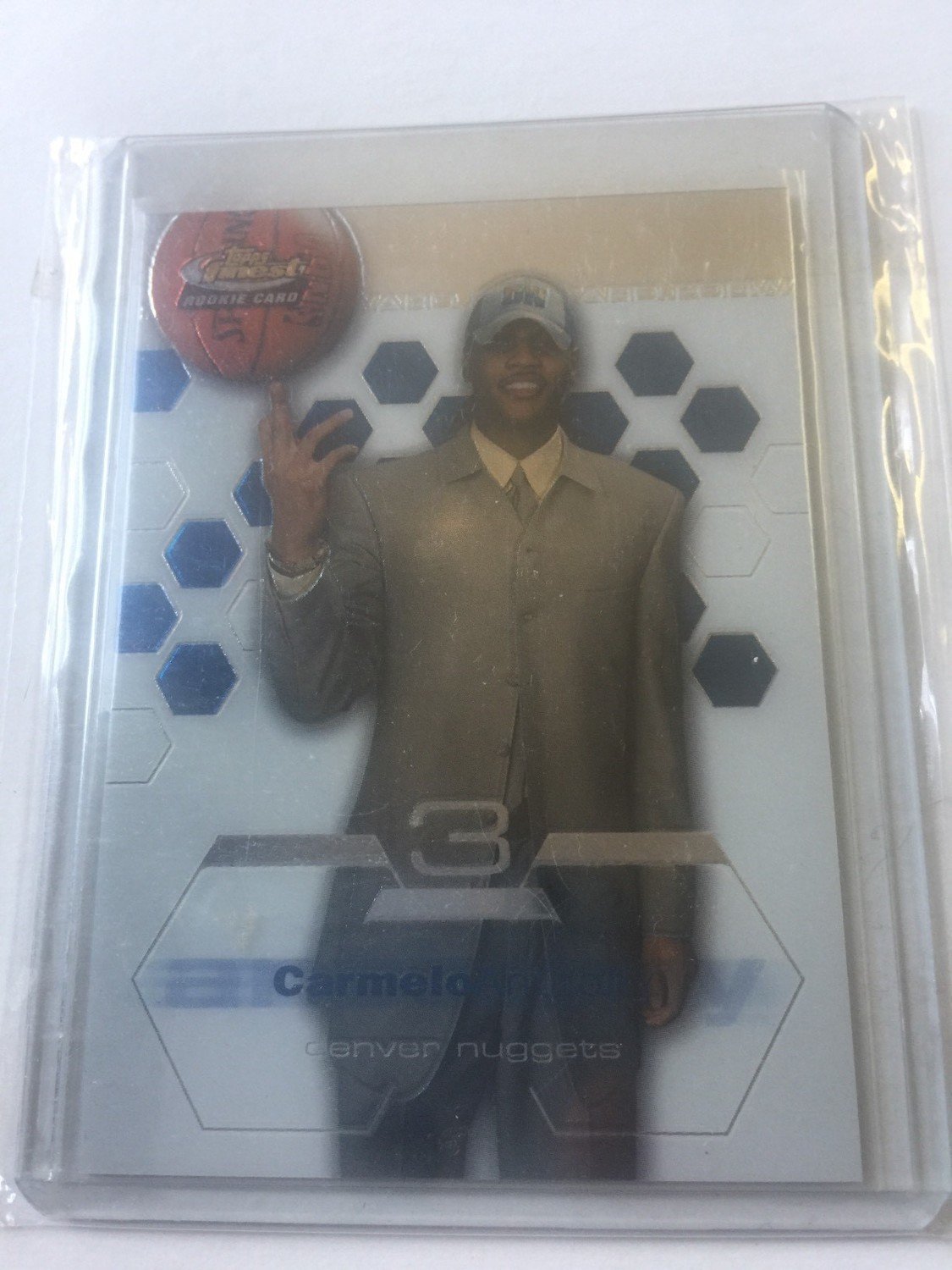 Carmelo Anthony 2003 Finest RC #180