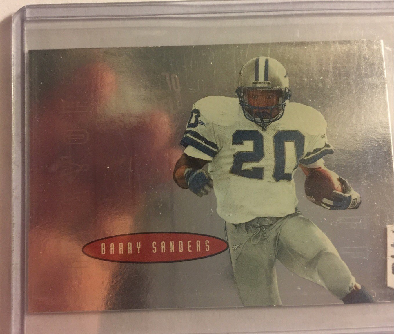 Barry Sanders 1996 Playoff Contenders Open Field Insert #20