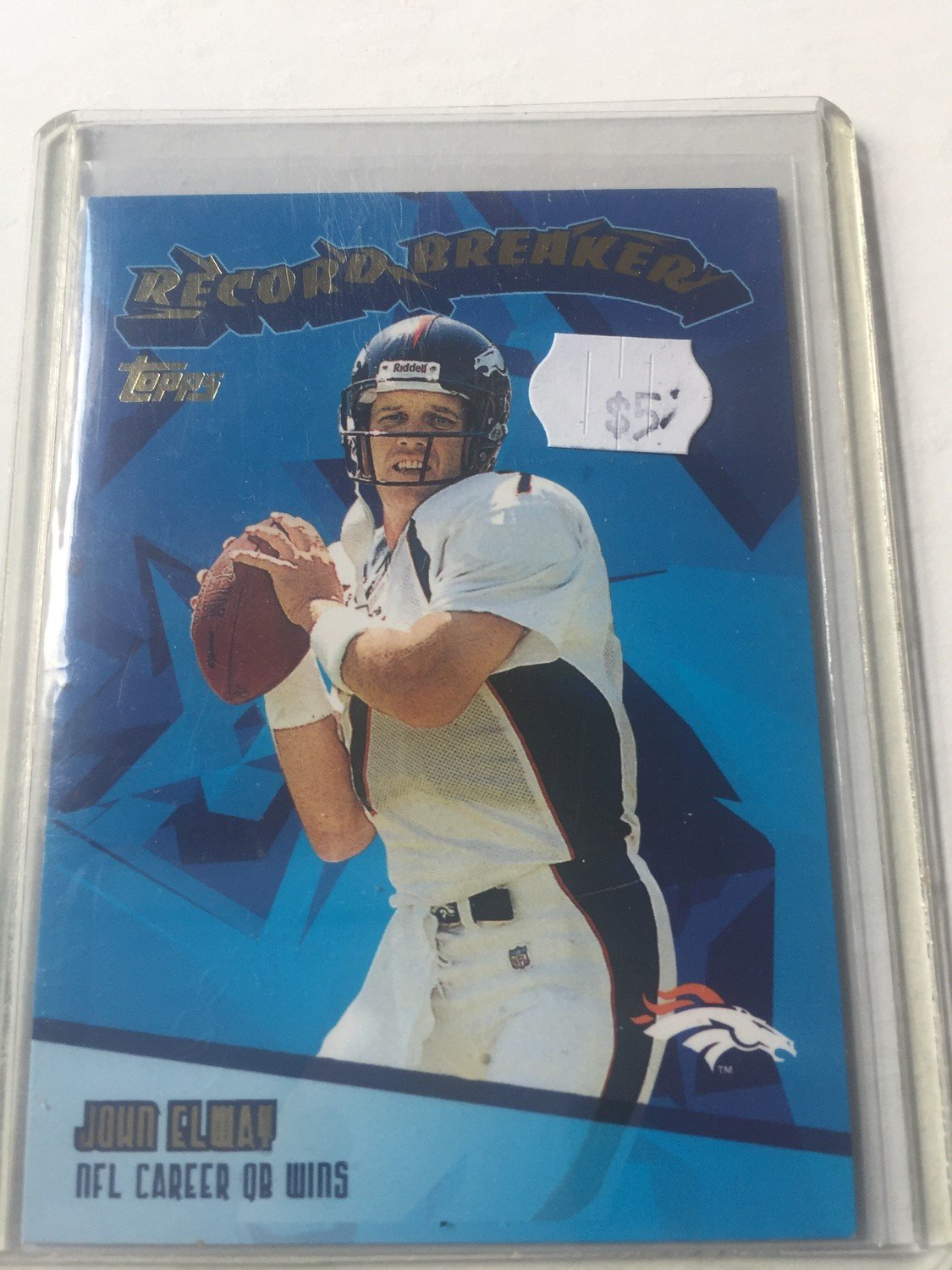 John Elway 2003 Topps Record Breaker Insert #15