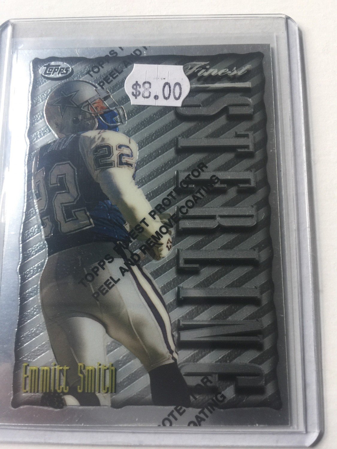 Emmitt Smith 1996 Finest #265