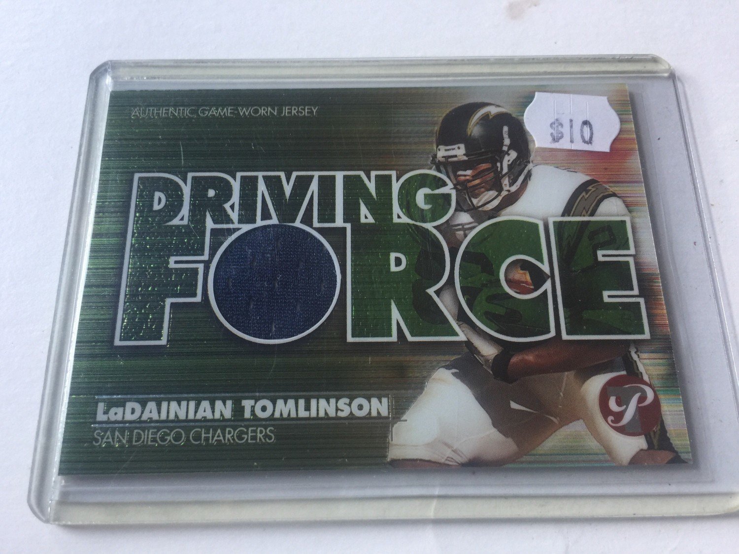 Ladainian Tomlinson 2002 Topps Pristine GU Jersey