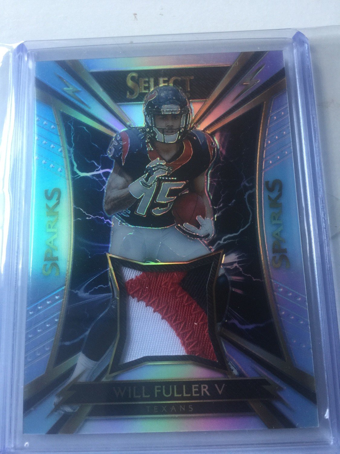 Will Fuller 2016 Select Sparks GU Jersey{3/99}