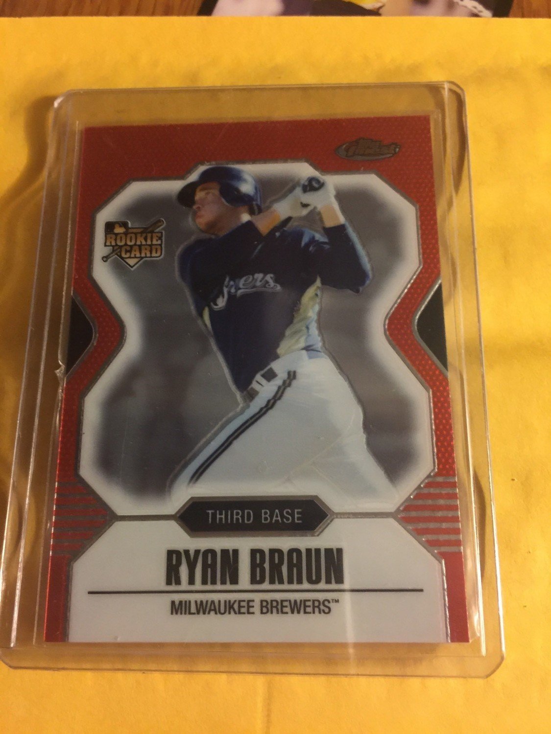 Ryan Braun 2007 Finest RC #6