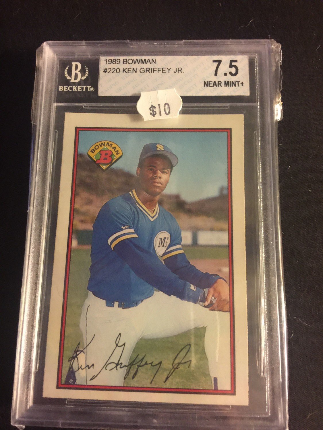 Ken Griffey Jr. 1989 Bowman RC #220 BGS 7.5