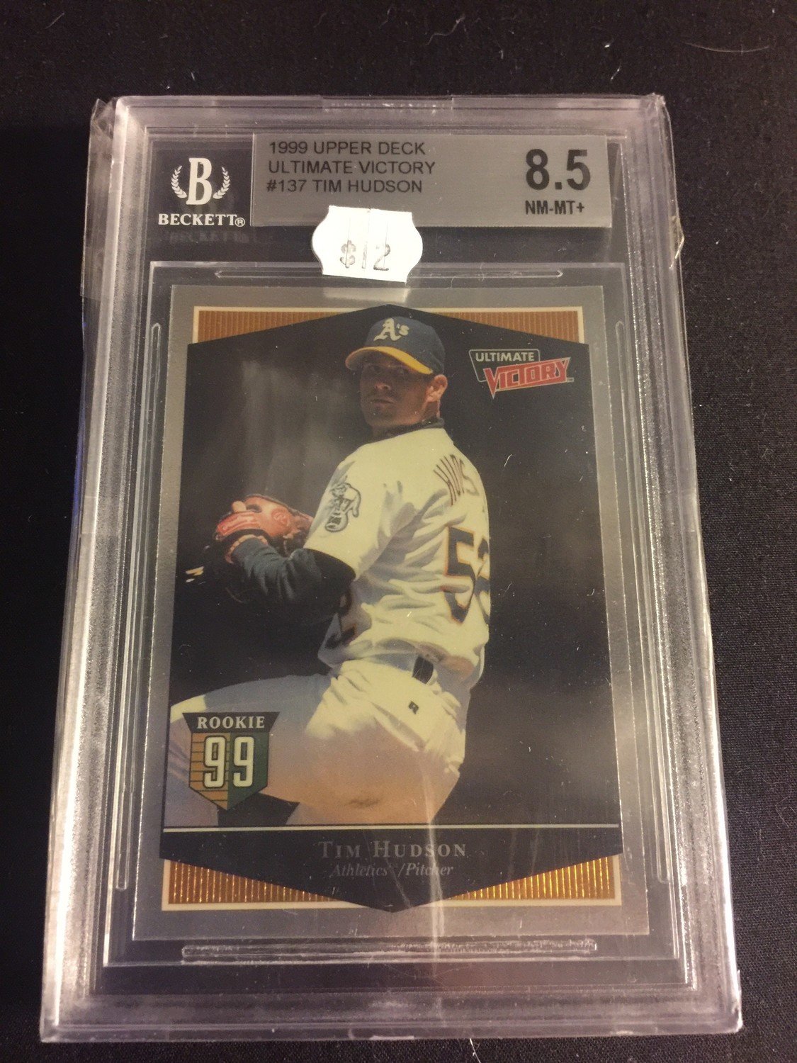 Tim Hudson 1999 Ultimate Victory RC #137 BGS 8.5