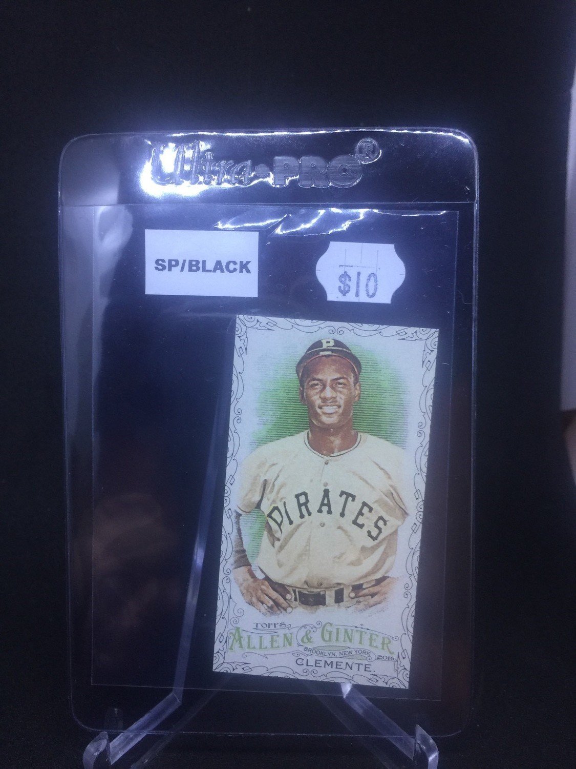 Roberto Clemente 2016 Allen &amp; Ginter Mini #320 SP(Black Border Parallel)