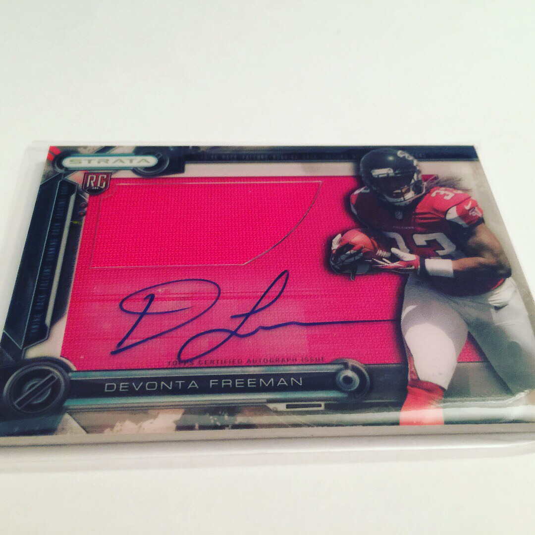 Devonta Freeman 2016 Topps Strata RPA #CCAR-DG