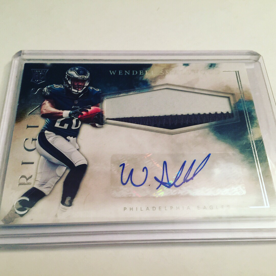 Wendell Smallwood 2017 Origins RPA #RJPA-WS