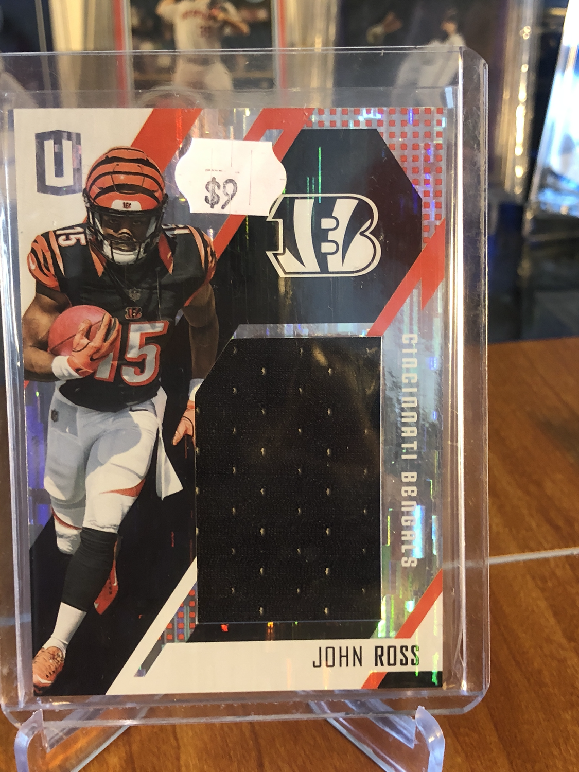 John Ross 2017 Panini Unparalleled GU Jersey