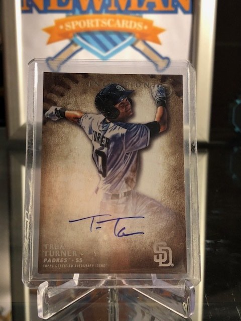 Trea Turner 2015 Inception Auto