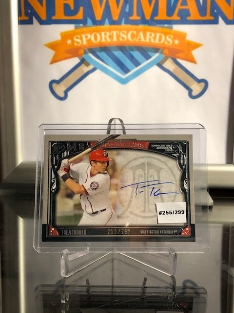 Trea Turner 2016 Topps Museum Archival Autographs 255/299