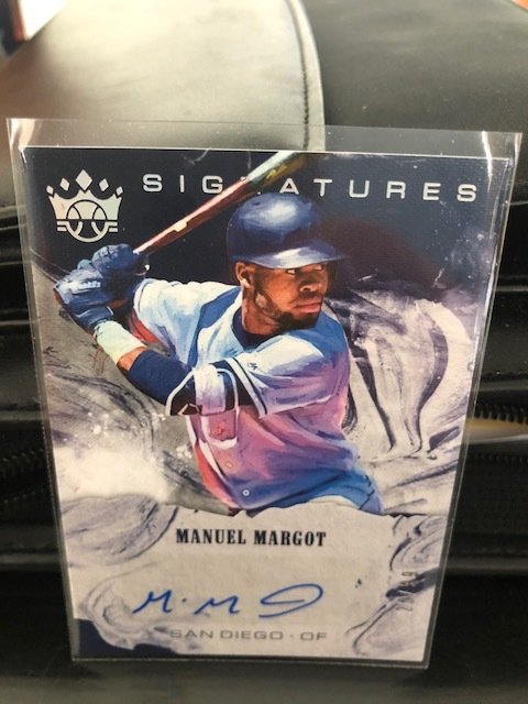 Manuel Margot 2018 Diamond King Holo Auto /99