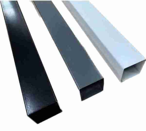 89 x 89 wall thickness 2mm  Powder Coated
