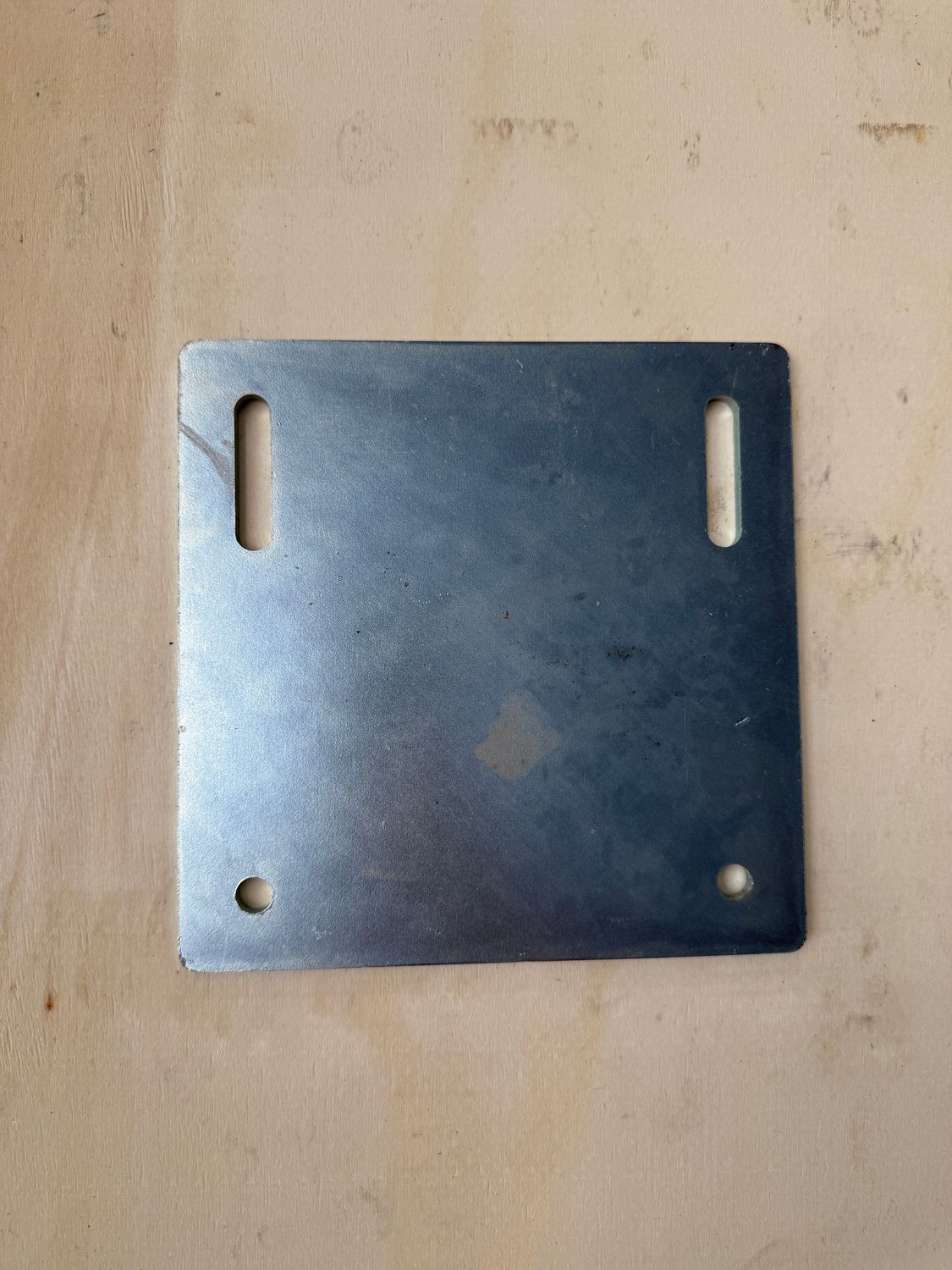 200 x 200 x 10mm Zinc Plated