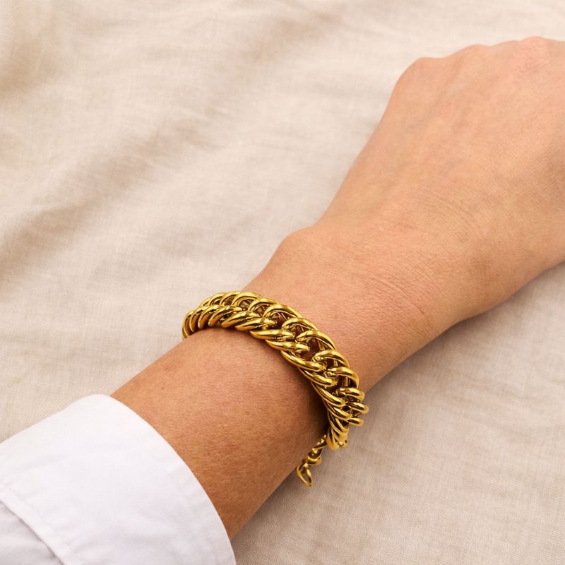 Retro Chic – Schlangenkettenarmband