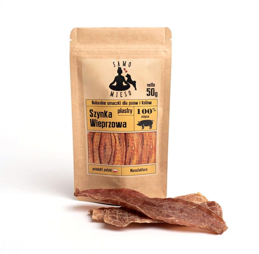 Samo Mięso Szynka wieprzowa PLASTRY 50g